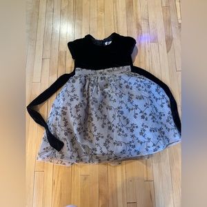 BISCOTTI Black and gold dress